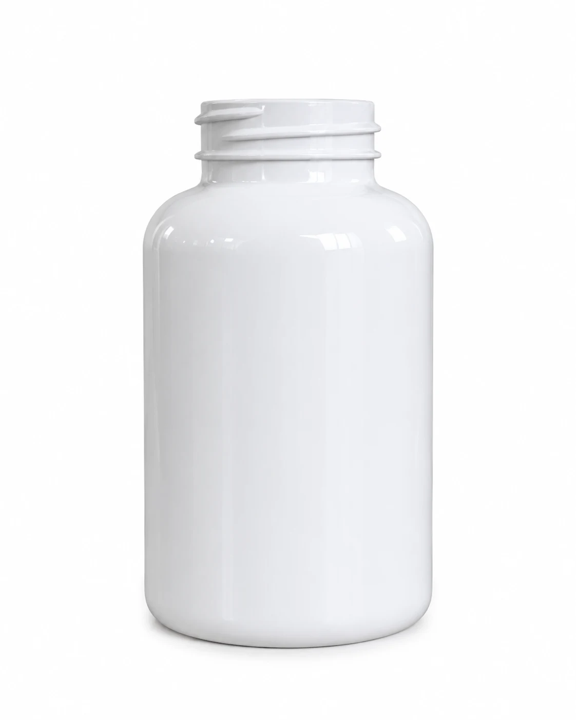 Pastillero 200 cc PET en color Blanco