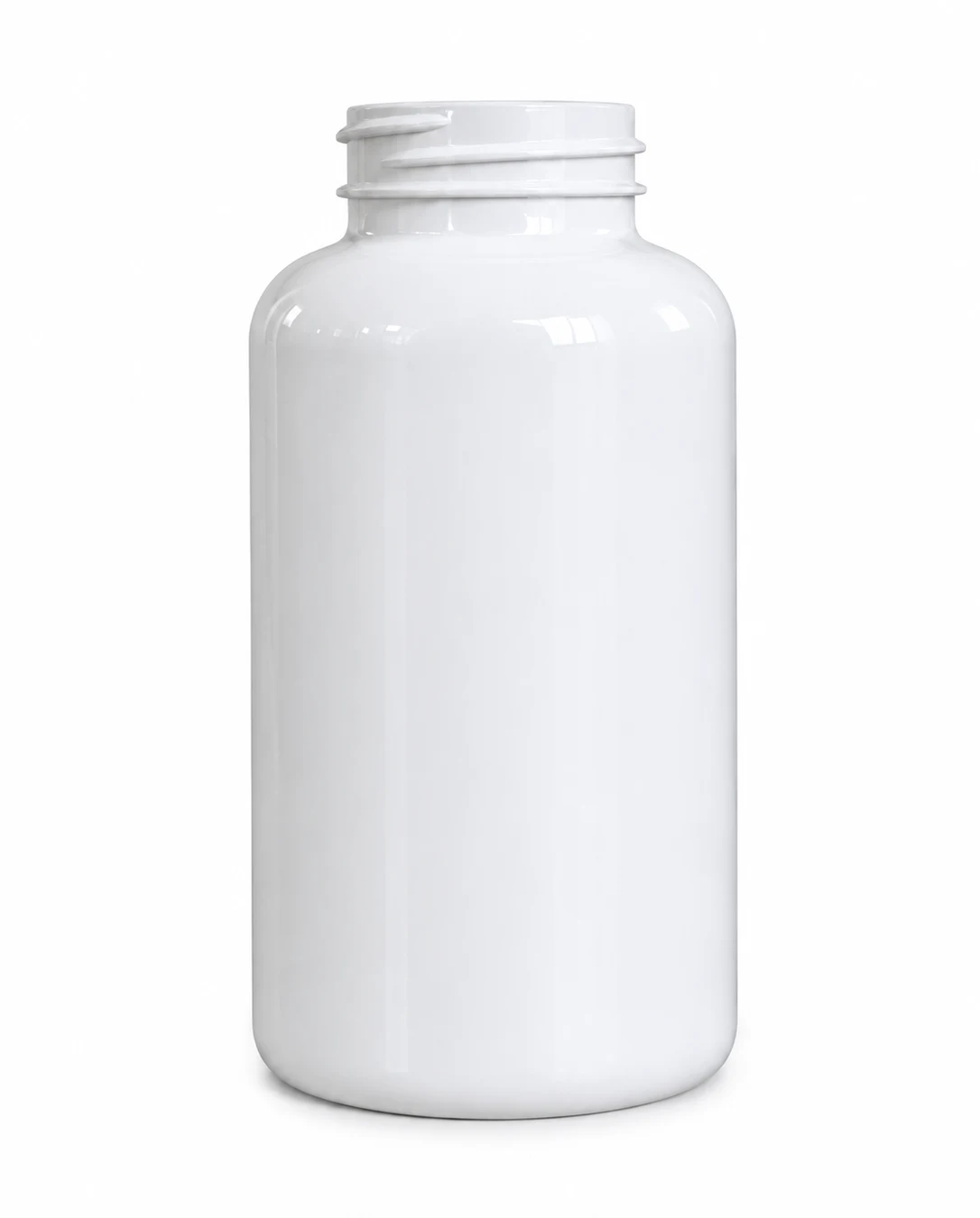 Pastillero 300 cc PET en color Blanco