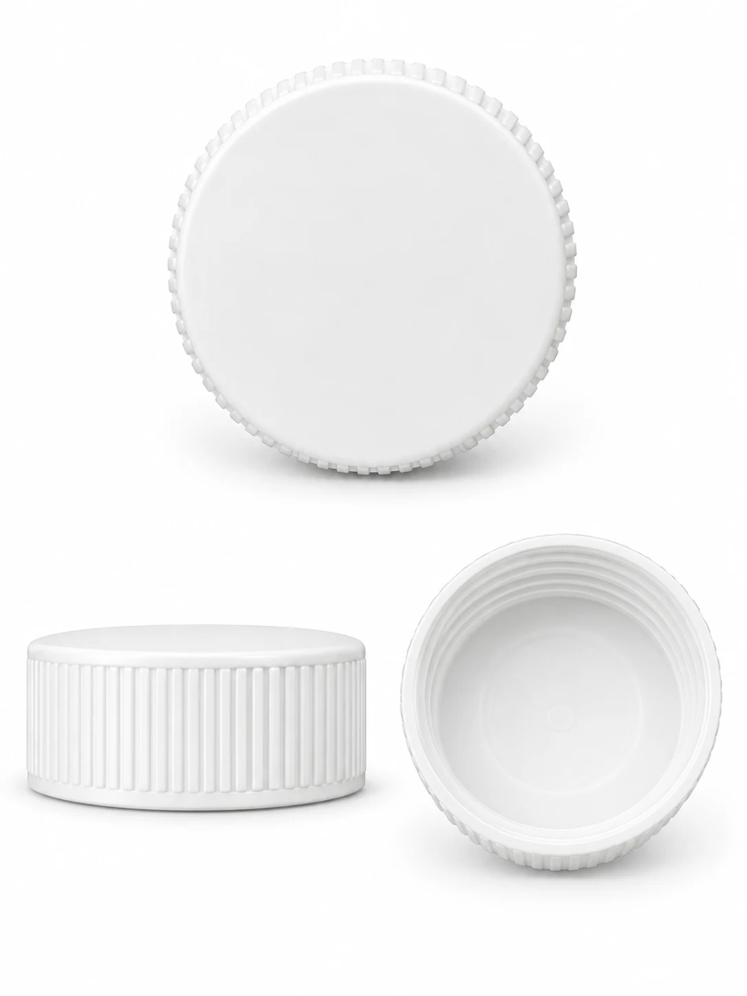 Tapa plana sencilla N 38 en color Blanco
